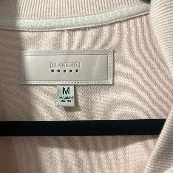 Blank NYC Cozy Beige Bomber Jacket - Picture 2 of 4